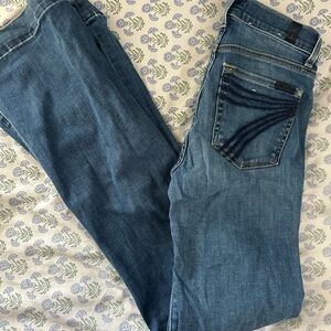 7 For All Mankind Dojo Jeans Size 24